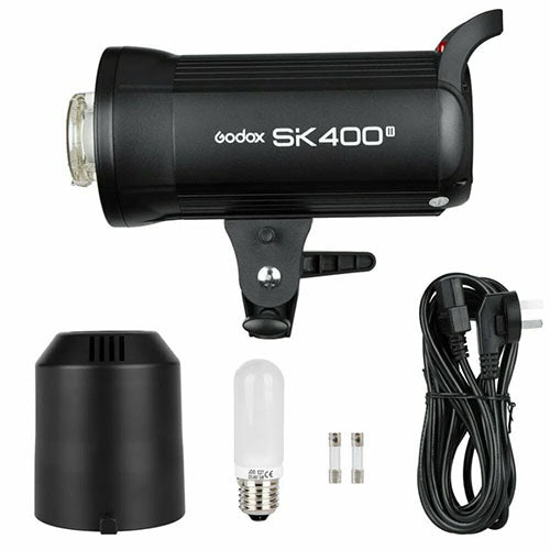 🎥 Godox SK400II Studio Flash Monolight (400Ws) – Professional Studio Lighting  Condition: New