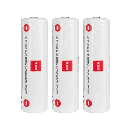 🔋 Zhiyun Original 18650 Gimbal Battery (2600mAh, Set of 3) – For Crane Stabilizers  Condition: New